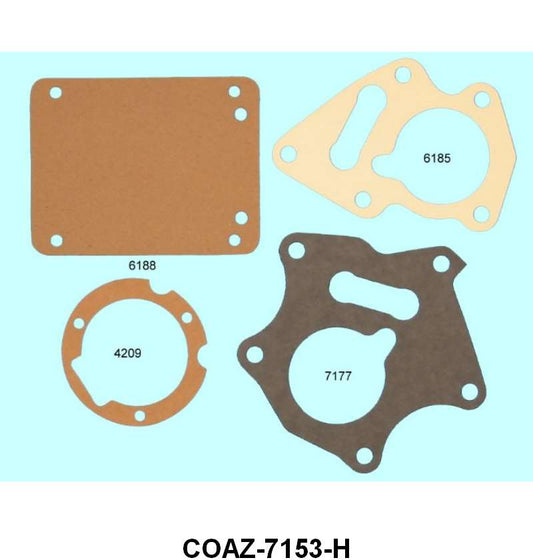 TRANSMISSION GASKET SET - 60-67 FLCN, FRLN, MUST 6cyl 3spd (2.77)