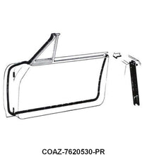 DOOR SEALS - 60-61 STARLINER #63A, 60-62 GALAXIE CONV #76