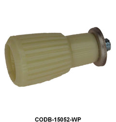 CIGAR LIGHTER KNOB - 60-63 FLCN WHITE W/WHITE CENTER