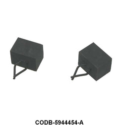 LOWER TAILGATE BUMPERS - 60-65 FALCON WAGON, 60-65 RANCHERO