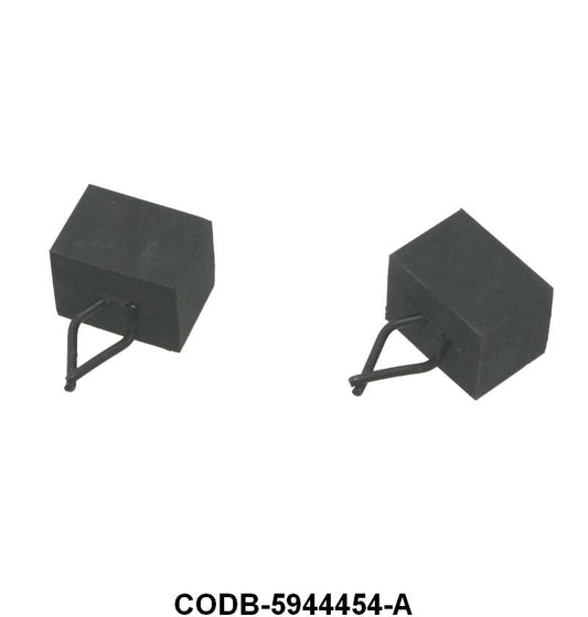 LOWER TAILGATE BUMPERS - 60-65 FALCON WAGON, 60-65 RANCHERO