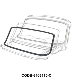 WINDSHIELD SEAL - 60-65 FALCON/COMET SEDAN/WAGON 60-65 RANCHERO