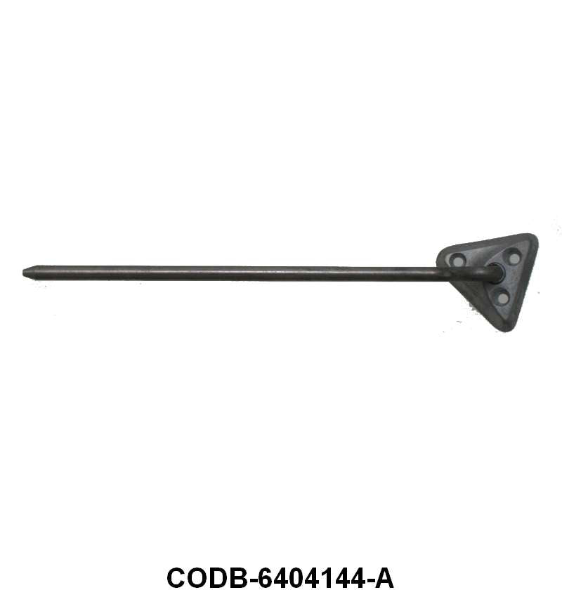 SUN VISOR BRACKET - 60-65 FRLN/FLCN/CMT/RANCHERO RH PLAIN