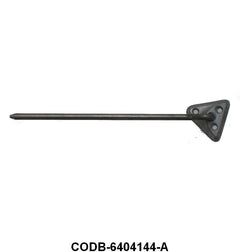 SUN VISOR BRACKET - 60-65 FRLN/FLCN/CMT/RANCHERO RH PLAIN