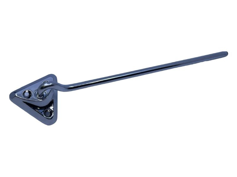 SUN VISOR BRACKET - 60-65 FRLN/FLCN/CMT/RANCHERO LH CHROME