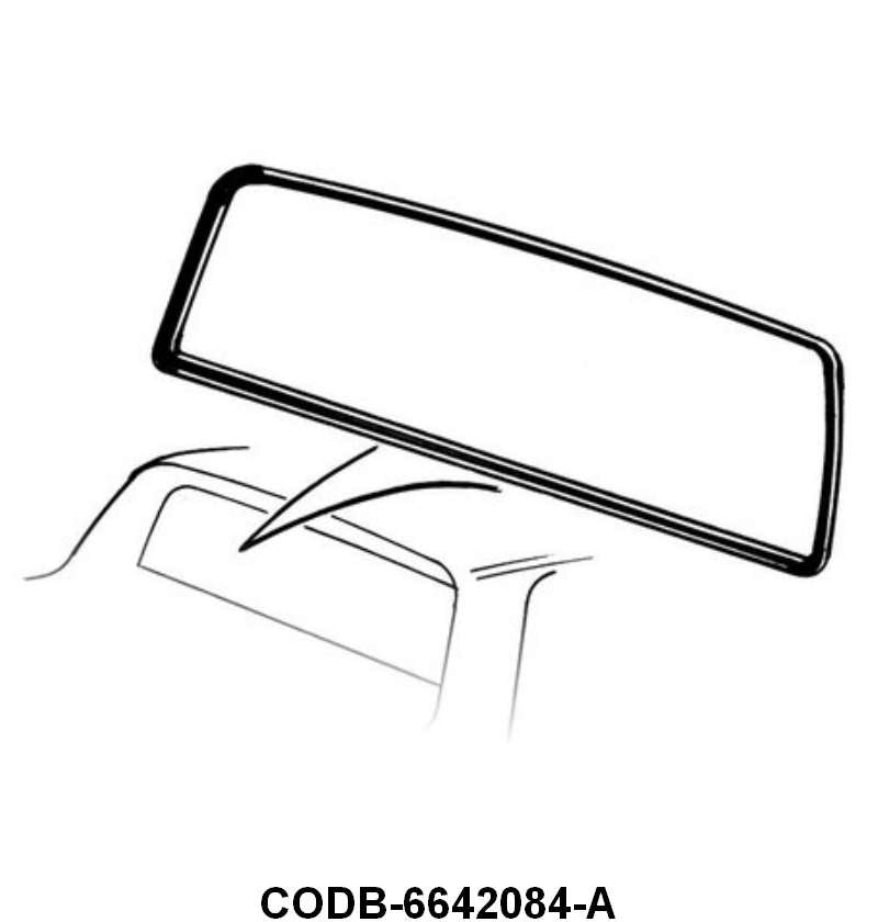 REAR/BACK WINDOW SEAL - 60-65 RANCHERO