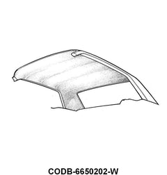 HEADLINER - 60-65 RANCHERO WHITE