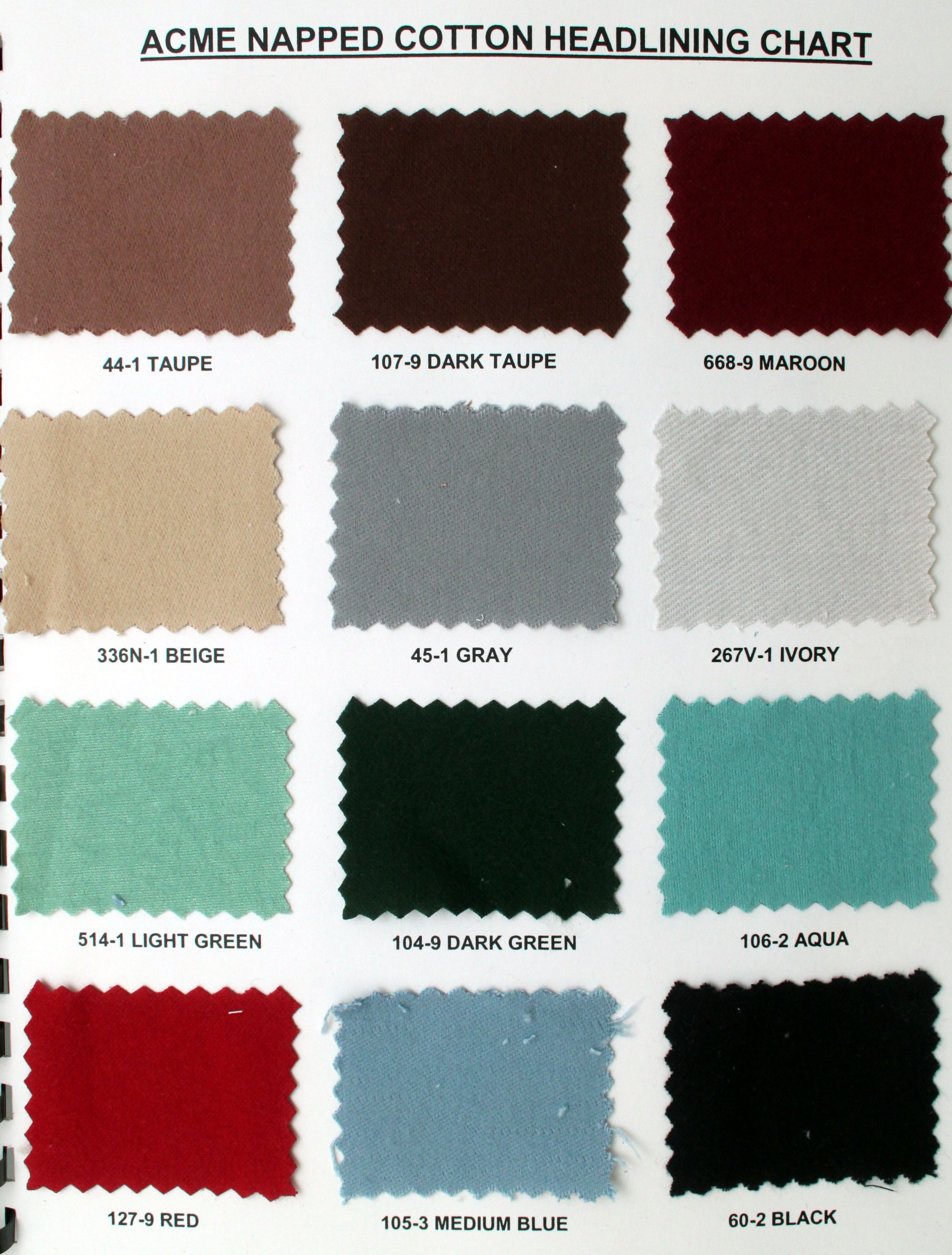 HEADLINER - 60-65 RANCHERO WHITE