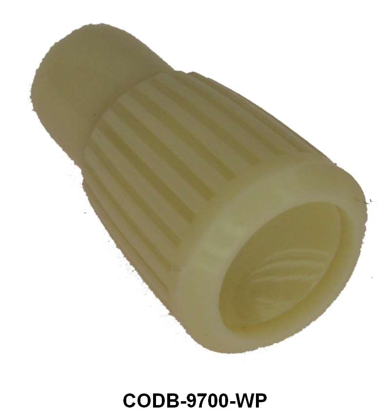 DEFROSTER CABLE KNOB - 60-63 FALCON WHITE W/WHITE CENTER