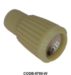 AIR VENT CABLE KNOB - 60-63 FRLN CHOKE/DEF/TEMP W/CHROME