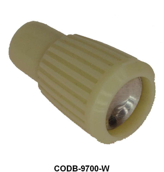AIR VENT CABLE KNOB - 60-63 FRLN CHOKE/DEF/TEMP W/CHROME