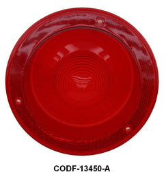 TAIL LIGHT LENS WITH FoMoCo SCRIPT - 60-61 FALCON/RANCHERO