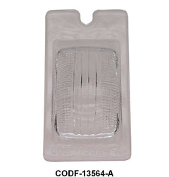 LICENSE PLATE LIGHT LENS - 59 PAS, 60-63 FALCON/COMET, 60-63 GLX 62-64 FRL