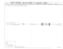 DOME LIGHT SOCKET WIRE - 60-64 GALAXIE, 60-65 FAIRLANE, FALCON, COMET