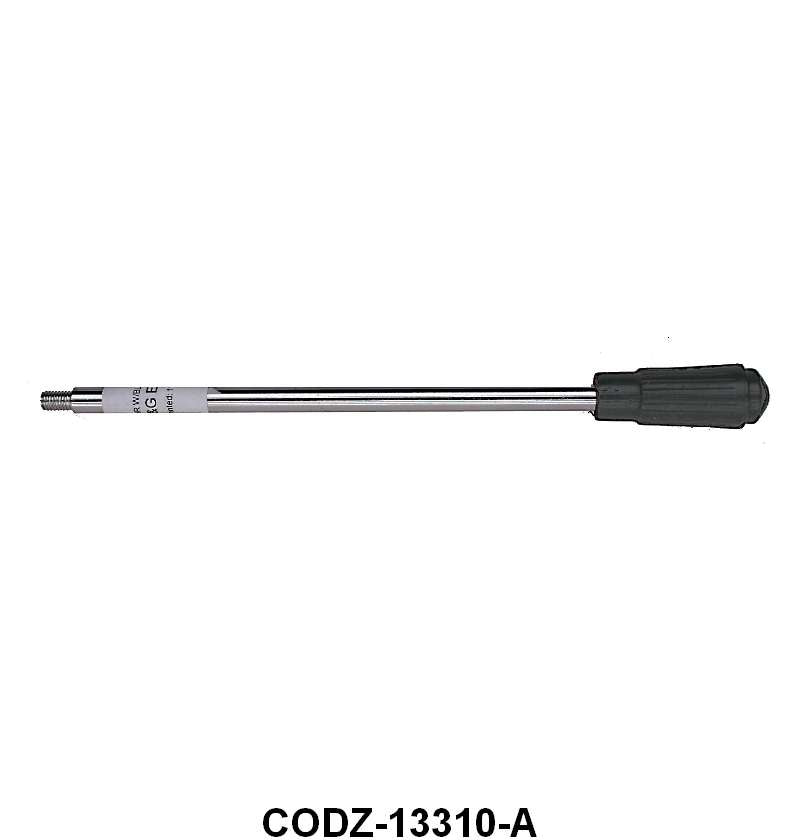 TURN SIGNAL LEVER - 60-62 FALCON, RANCHERO, CHROME WITH WHITE KNOB