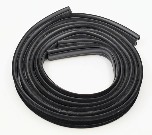 U-CHANNEL FOR TOP AND BACK SIDE OF DOOR GLASS - 62-65 FLCN SDN/RANCHERO