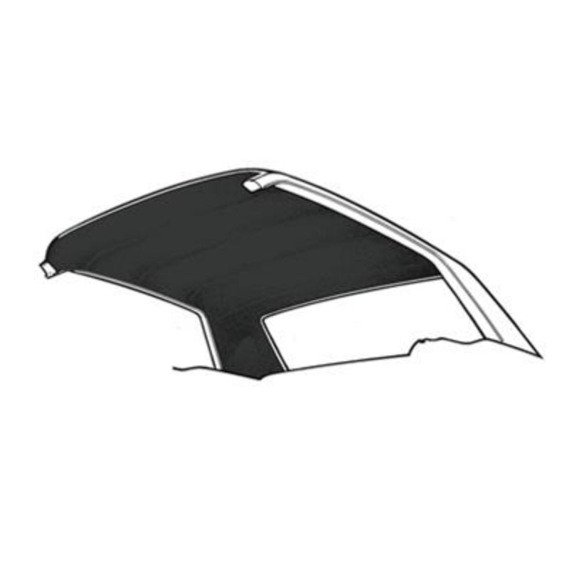 HEADLINER - 60-65 FALCON/COMET 2 AND 4 DOOR SEDAN, BLACK