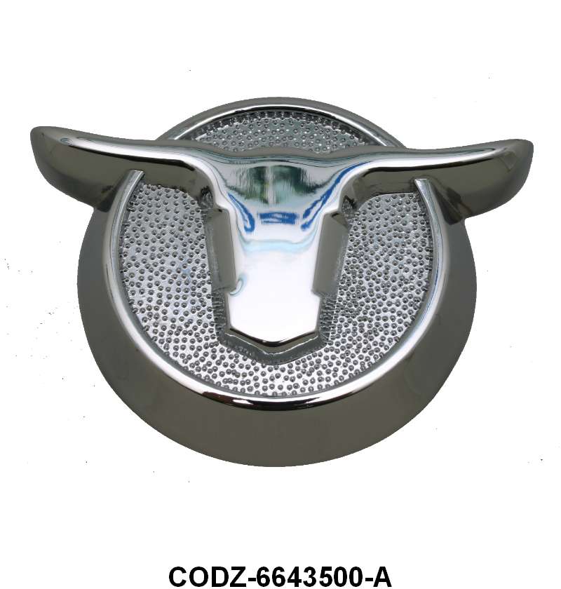TAILGATE BULL EMBLEM - 60-63 RANCHERO