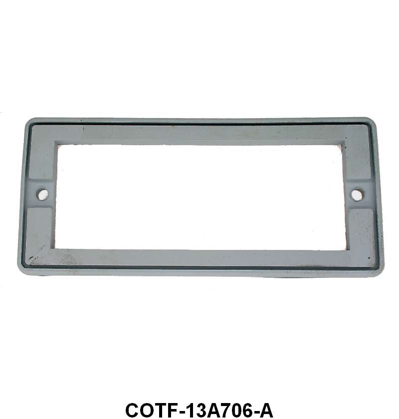 DOME LIGHT PAD - 59-60 F-100/F-350, GRAY RUBBER