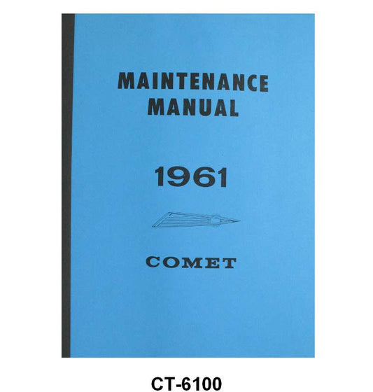 SHOP MANUAL - 61 COMET