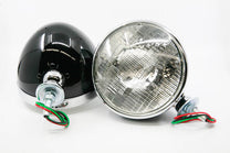 UNIVERSAL DIETZ HEADLIGHTS - PLAIN WITH 12 VOLT 7" BULB