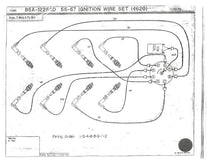 SPARK PLUG WIRE SET - 54-62 PASS, 54-64 PICKUP 239/272/292/312