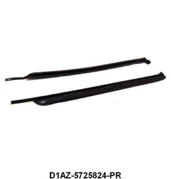 FRONT OF REAR DOOR GLASS TO FRONT DOOR GLASS - 70-72 GLX 4DR HRDTP #57