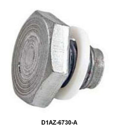 OIL PAN DRAIN PLUG, CHROME - 57-72 ALL ENGINES 1/2