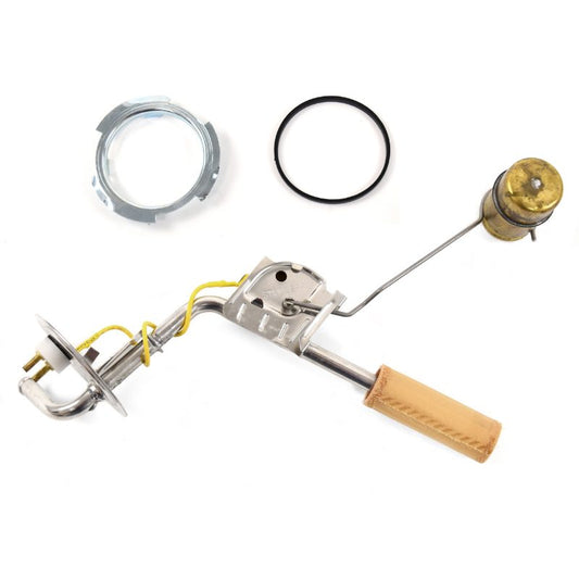 STAINLESS GAS TANK SENDING UNIT - 71-75 MAVERICK, 3/8" FUEL LINE