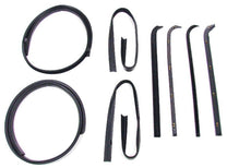 DOOR WINDOW CHANNEL KIT - 71-72 F-100/F-350 W/BLACK BEAD