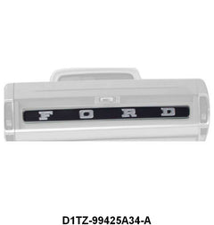 STYLESIDE TAILGATE FINISH PANEL - 71-72 F-100/F-250 BLACK BACKGROUND