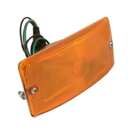 69-77 BRONCO PARK LIGHT ASSY WITH AMBER LENS FITS RH OR LH
