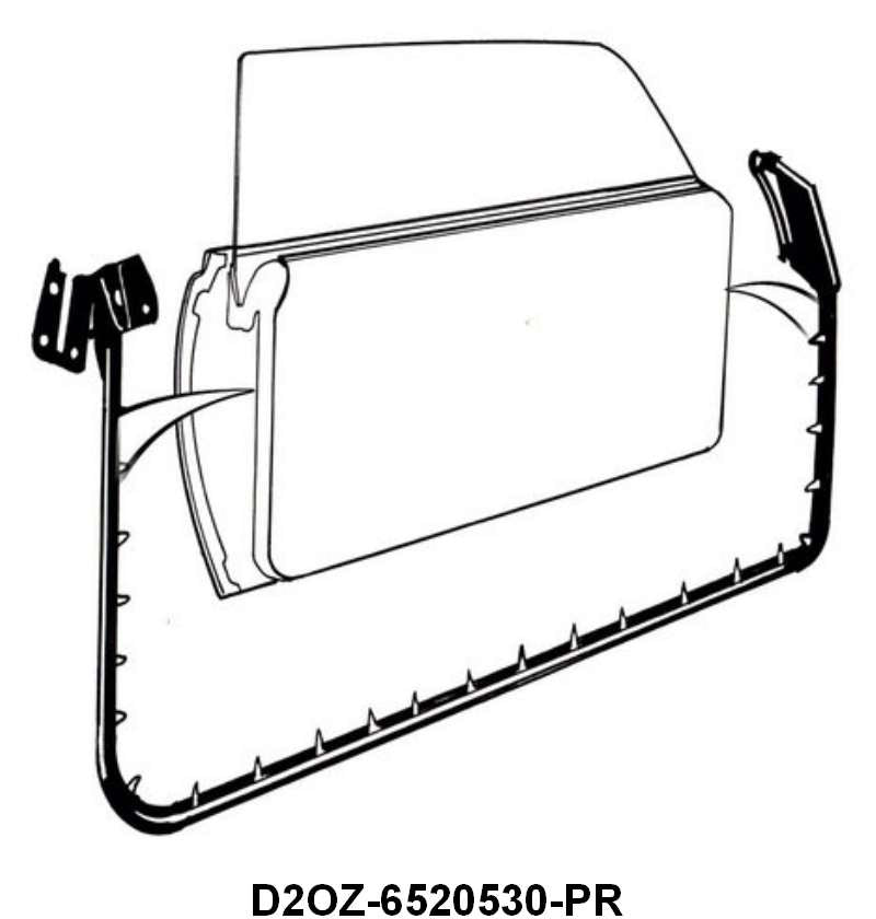 DOOR SEALS - 72-76 TORINO #63 #65 & 72-76 RANCHERO