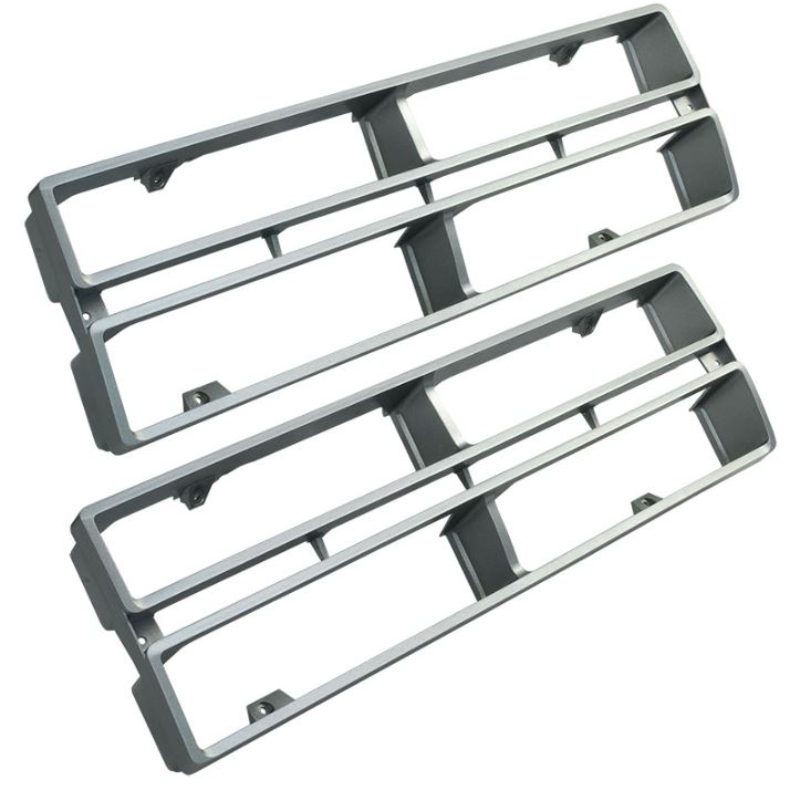 GRILLE INSERTS - 72 F-100/F-350 RH/LH, ARGENT, FORD TOOLING