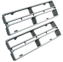 GRILLE INSERTS - 72 F-100/F-350 RH/LH, ARGENT, FORD TOOLING