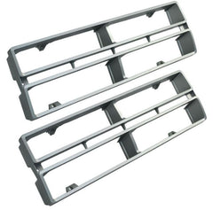 GRILLE INSERTS - 72 F-100/F-350 RH/LH, ARGENT, FORD TOOLING