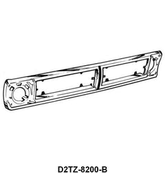 GRILLE - 71-72 F-100/F-350 ALUMINUM, FORD TOOLING