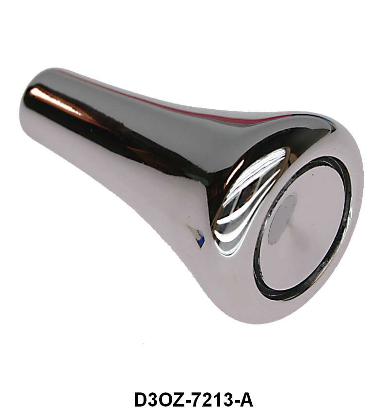 COLUMN GEAR SHIFT KNOB "CHROME" - 67-72 GLX, 66-70 FLCN/FRLN, 70-72 F-100/F-350