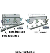 UPPER DOOR MOLDING - 73-79 F-100/F-350 RH 2-3/8" WIDE