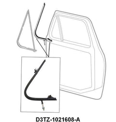 VENT WINDOW METAL FRAME - 73-77 F-100/F-350 RH, BLACK