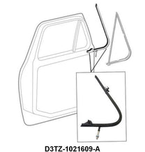 VENT WINDOW METAL FRAME - 73-77 F-100/F-350 LH, BLACK
