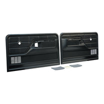 DOOR PANELS MADE FROM FORD TOOLING - 73-79 F-100/F-350 BLACK WITHOUT ARM RESTS