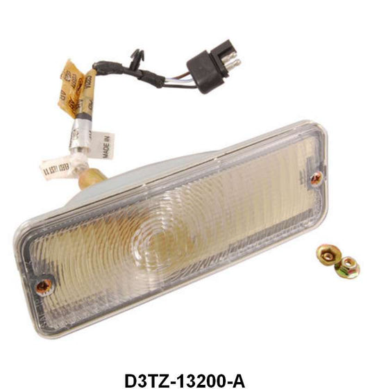 PARK LIGHT ASSEMBLY - 73-74 F-100/F-350 LH OR RH, WITH FORD SCRIPT