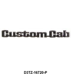 COWL SIDE EMBLEM - 73-76 F-100/F-350 