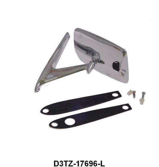 OUTSIDE MIRROR - 67-79 F-100/F-350, 66-79 BRONCO WITH RECTANGLE HEAD