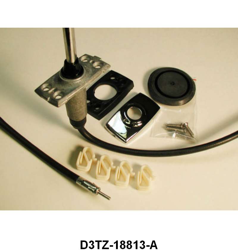 ANTENNA ASSEMBLY - 73-79 F-100/F-350 WITH RECTANGLE BASE