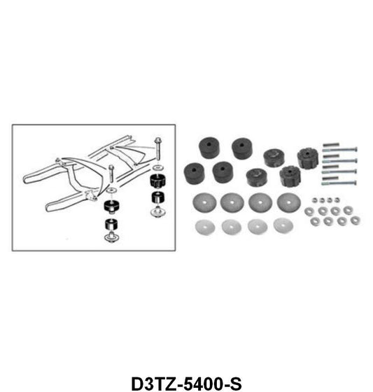 CAB TO FRAME PAD AND BOLT KIT - 73-79 F-100-350