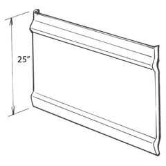 LOWER OUTER DOOR SKIN - 73-79 PICKUP LEFT HAND