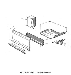 LOWER REAR CAB CORNER - 73-79 PICKUP RIGHT HAND