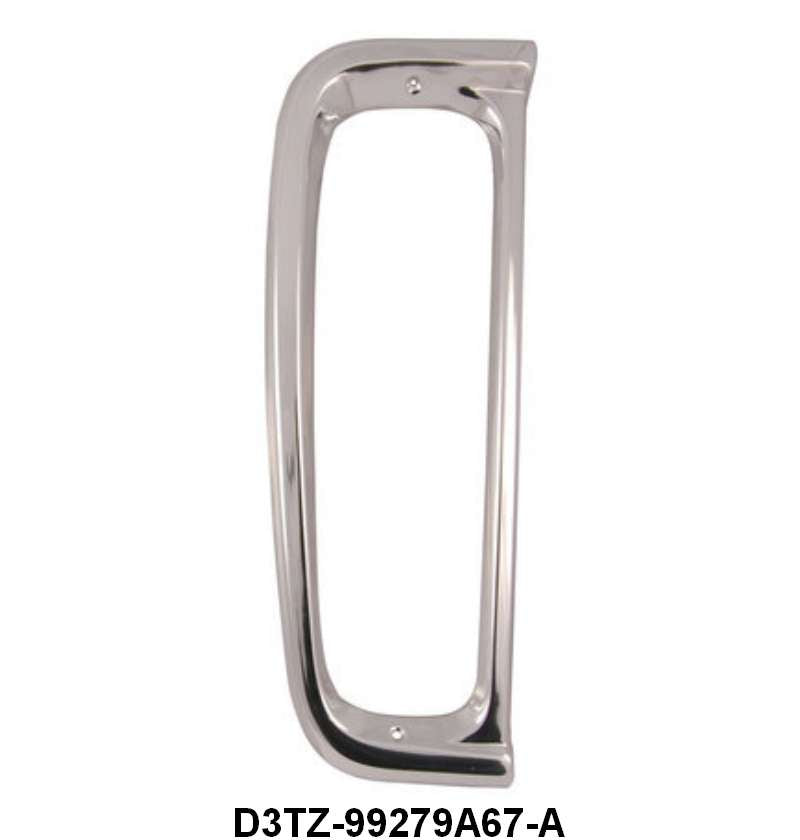 STYLESIDE TAIL LIGHT TRIM/BEZEL - 73-79 F-100/F-350 LH